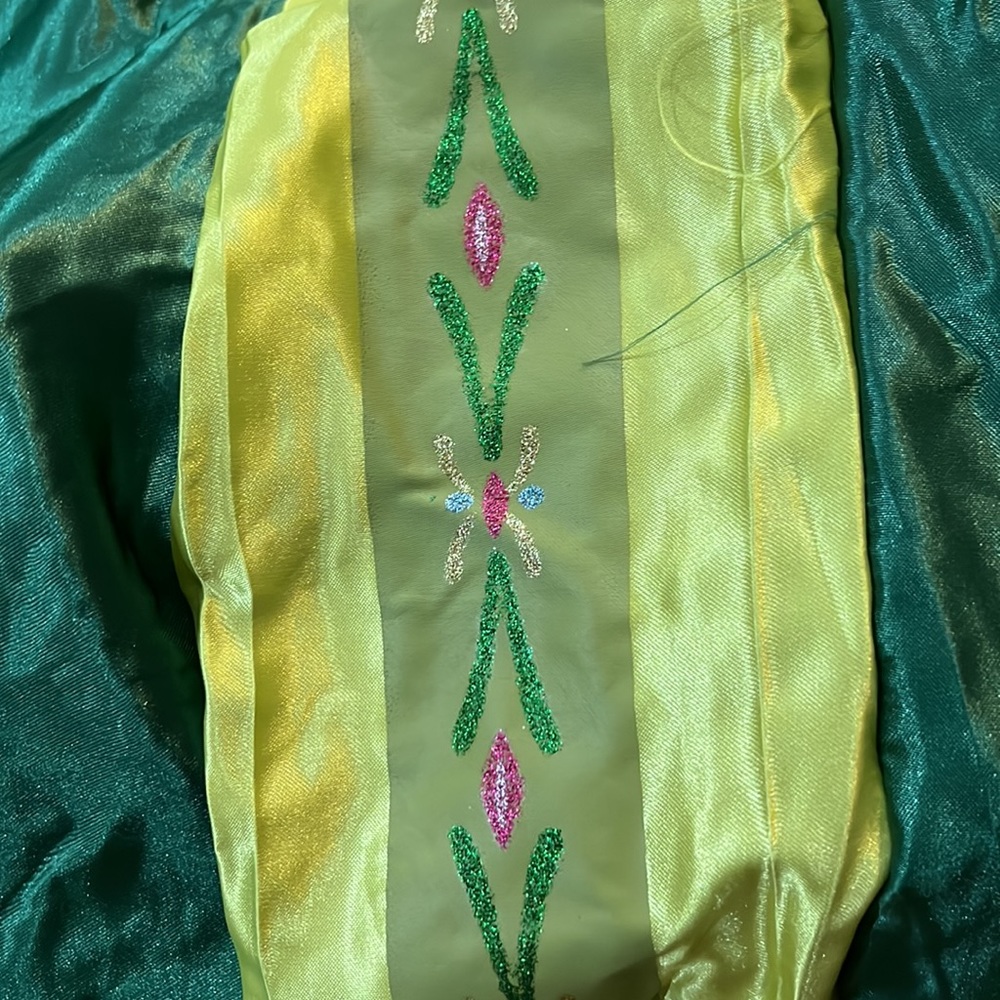 Any3 for$25🆕 Disney Frozen Coronation Anna costume DRESS, choker, and comb LG… - Picture 5 of 9